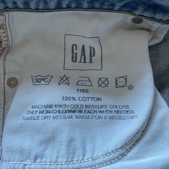 GAP Boy fit women's jeans, 100% cotton (no stretch) size 14 regular - Picture 7 of 10